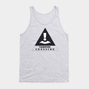 Halloween Vampire crossing Tank Top